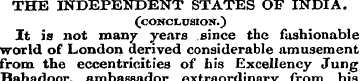 THE INDEPENDENT STATES OF INDIA. (conclu...