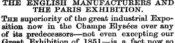 THE ENGLISH MANUFACTURERS AND THE PARIS ...