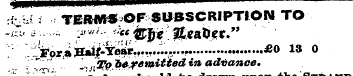 mm in i u, :t--w i TERWM S OF SUBSCRIPTI...