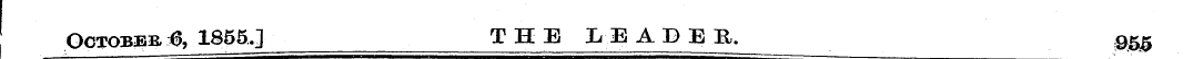 October *? , 1855.] THE LE ABE R. 95 ^