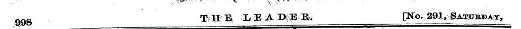 ftaQ XrEME* IiEAIfcOEB. [No. 291, Sat^jb...