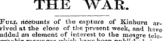 THE AVAR. Full accounts of the capture o...