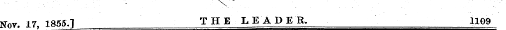 Nov. 17, 1855-]_ THE LEADER. 1109