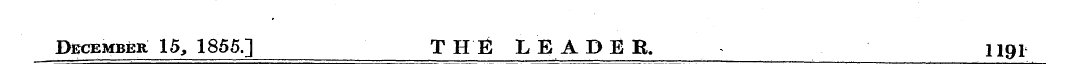 DtrcEMBER 15, 1855.] T HE LEA PER. 1191