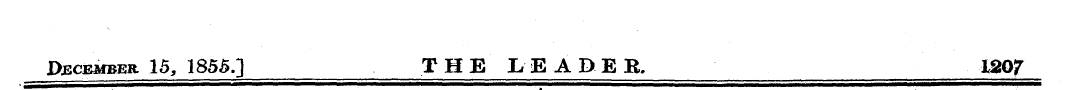 December 15, 1855.] THE LEADER. 1207