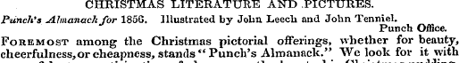 CHRISTMAS LITERATURE AND PICTURES. Puncl...
