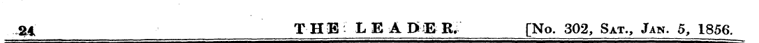 24 „__ THE LEAPiE K' [No. 302, Sat., Jan...