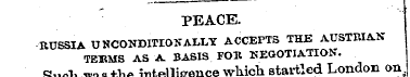 | : PEACE. -RUSSIA UNCONDITIONALI.Y ACCE...