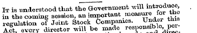 It is understood that the Government wil...