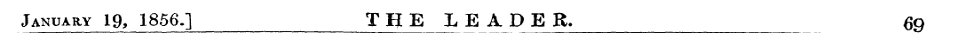 January 19, 1856J THE LEADER. 69