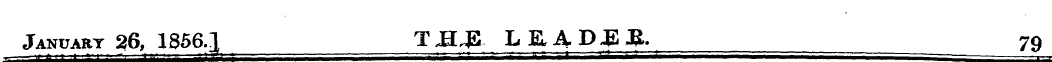 January ^6 , 1856.1 TJHj: LELAP.ES. 79