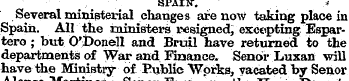 SPAnr. . * Several ministerial changes a...