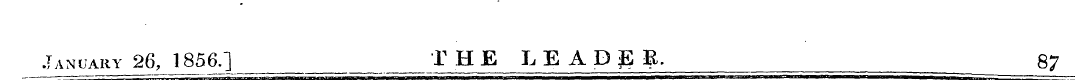 January 26, 1856.] T HJE_ LEADER. ^ 81__