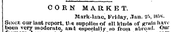 CORN MARKET. Mark-lnna . Friday, .Ian. 2...