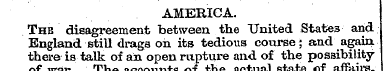 _ AMERICA. The disagreement between the ...