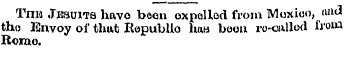 Tnio Jbsuitb have boon expelled from Mox...