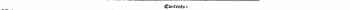 (Contents: