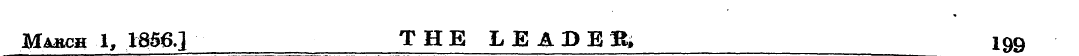 M ajkjh 1, 1856J THE LEADED 199