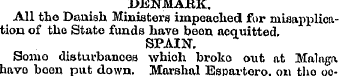 DENMARK, All the Danish Ministers impeac...