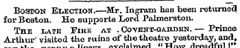 Boston Election.—Mr. Ingram has been ret...