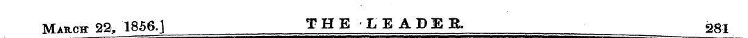 March 22,1856-1 THE LEA BE B. 28I
