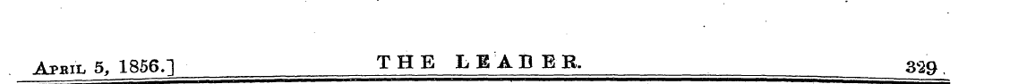 April 5, 1856.] THE LEADER. 339