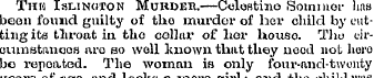 Tin] Islington Murder.—Colofltine Somino...