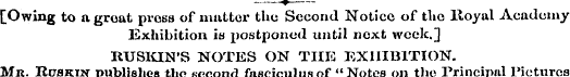 [Owing to a groat press of matter the Se...
