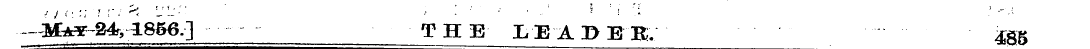 -May~24 > 1856,] THE LEA I> EK. 435