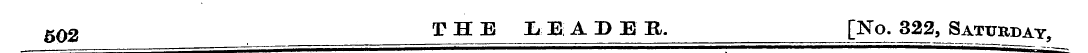 602 V HE LEAD E B. [No. 322, Saturday ,