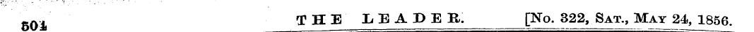 gOij THE IiEADEH. [ No. 322, Sat., May 2...