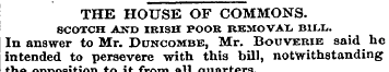 THE HOUSE OF COMMONS. SCOTCH AND IRISH P...