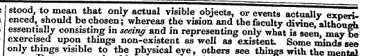 stood, to mean that only actual visible ...