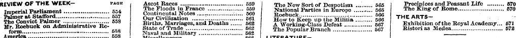 REVIEW OF THE WEEK- page Ascot Races 559...