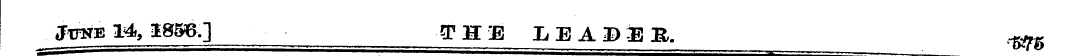 JCTE 14, 1856] fH-E LEAD 3B R. ^