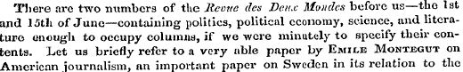 There are two numbers of the Revue des D...