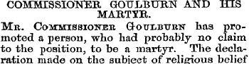 COMMISSIONER GOtTLBUKtt AND HIS MARTYB. ...