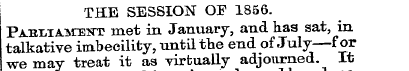 THE SESSION OF 1856. PA.Bi-iAiri!T«rr ra...