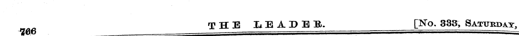 THE IiEADEB. [No. 333, Saturday, ¦20.6 ....