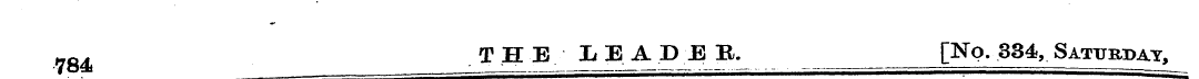 * Q. THE;LBA. D E B. [No. 334, Saturday,...