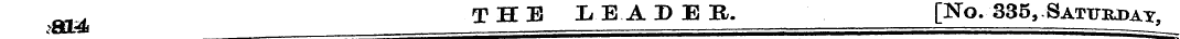 M . THE LEA DEB. [No. 335, Saturday, :80...