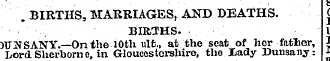 . ¦ ¦ ¦ ¦ ¦ ¦ i. BIRTHS, MARRIAGES, AND ...
