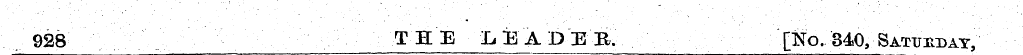928 THE LEADEB, [No. 340, Satuhdat,