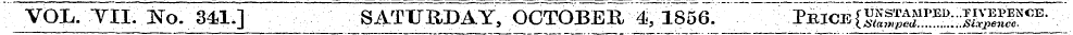 VOL. Til. 3STo. 341.] SATTTKDAY " OCTOBE...