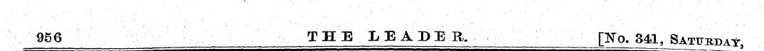 956 T HE L E A D E B, f^o. 341, Satfbbat
