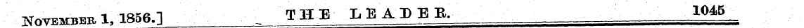 November 1,1856.] , THE LEADER. 1045