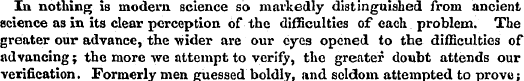 In nothing is modern science so markedly...