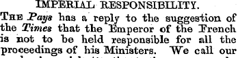 IMPERIAL RESPONSIBILITY. The JPays has a...