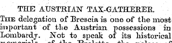 THE AUSTRIAN TAX-GATHERER. The delegatio...
