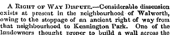 A RicuiT of Way DisrtiTE.—Considerable d...